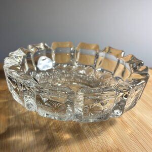 Vintage glass ashtray